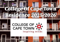 College Of Cape Town Residence 2025-2026